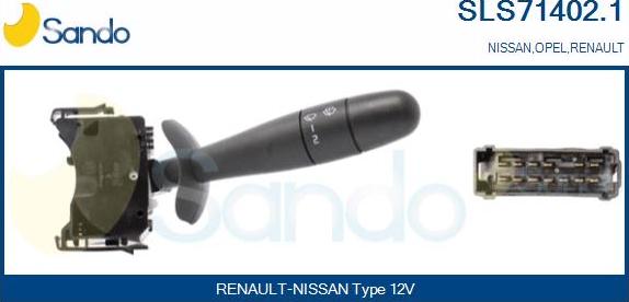 Sando SLS71402.1 - Leva devio guida www.autoricambi360.it