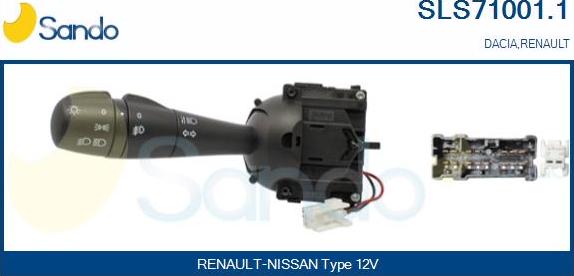 Sando SLS71001.1 - Leva devio guida www.autoricambi360.it