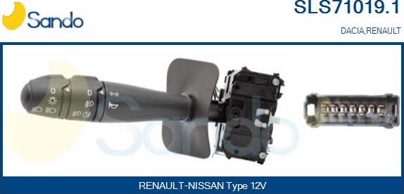 Sando SLS71019.1 - Leva devio guida www.autoricambi360.it