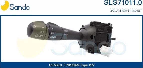 Sando SLS71011.0 - Interruttore lampeggiatore www.autoricambi360.it