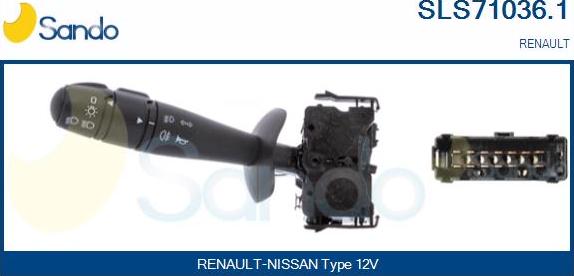 Sando SLS71036.1 - Leva devio guida www.autoricambi360.it