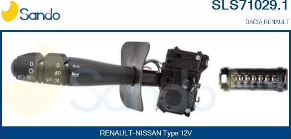 Sando SLS71029.1 - Leva devio guida www.autoricambi360.it