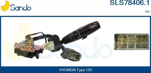 Sando SLS78406.1 - Leva devio guida www.autoricambi360.it