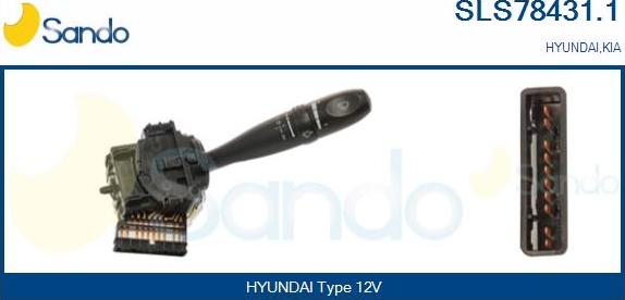 Sando SLS78431.1 - Leva devio guida www.autoricambi360.it