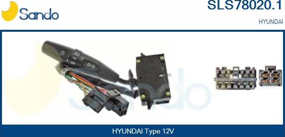 Sando SLS78020.1 - Leva devio guida www.autoricambi360.it
