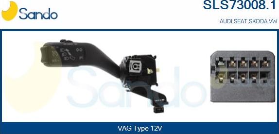 Sando SLS73008.1 - Leva devio guida www.autoricambi360.it