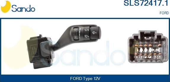Sando SLS72417.1 - Interruttore tergicristallo www.autoricambi360.it