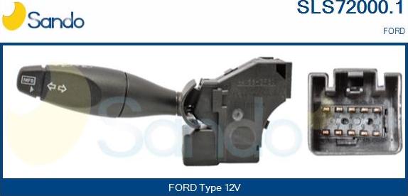 Sando SLS72000.1 - Leva devio guida www.autoricambi360.it