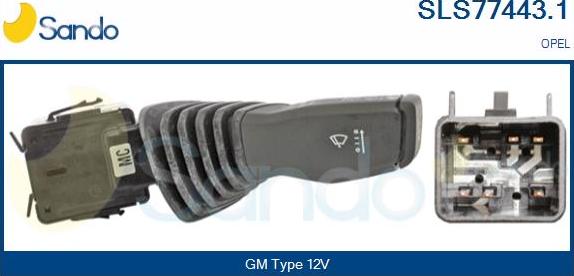 Sando SLS77443.1 - Leva devio guida www.autoricambi360.it
