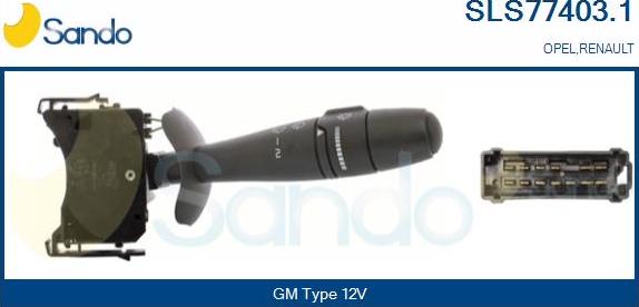 Sando SLS77403.1 - Leva devio guida www.autoricambi360.it
