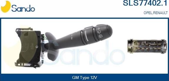 Sando SLS77402.1 - Leva devio guida www.autoricambi360.it