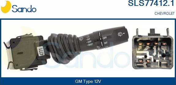 Sando SLS77412.1 - Leva devio guida www.autoricambi360.it
