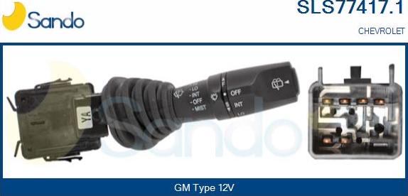 Sando SLS77417.1 - Leva devio guida www.autoricambi360.it