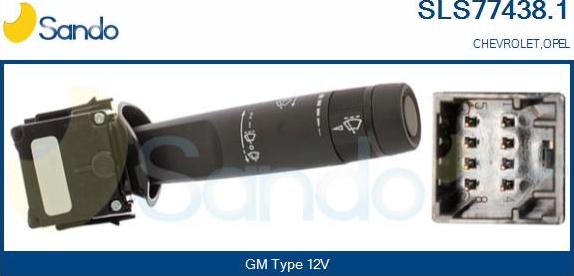 Sando SLS77438.1 - Leva devio guida www.autoricambi360.it