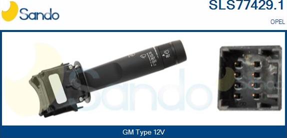 Sando SLS77429.1 - Leva devio guida www.autoricambi360.it