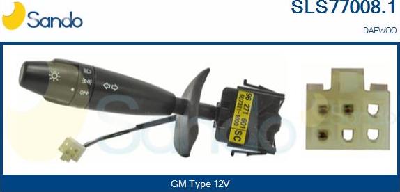 Sando SLS77008.1 - Interruttore lampeggiatore www.autoricambi360.it