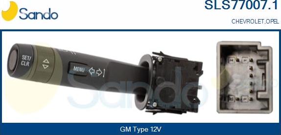 Sando SLS77007.1 - Leva devio guida www.autoricambi360.it