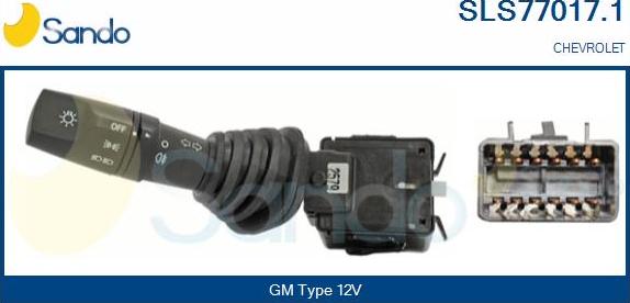Sando SLS77017.1 - Leva devio guida www.autoricambi360.it