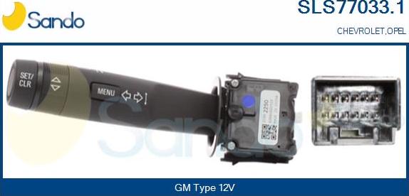 Sando SLS77033.1 - Leva devio guida www.autoricambi360.it