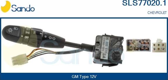 Sando SLS77020.1 - Leva devio guida www.autoricambi360.it