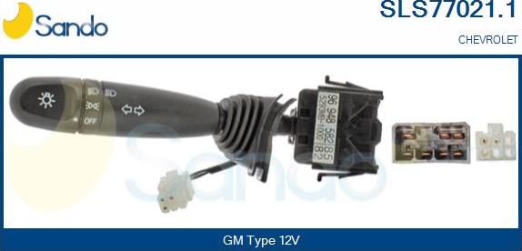Sando SLS77021.1 - Leva devio guida www.autoricambi360.it