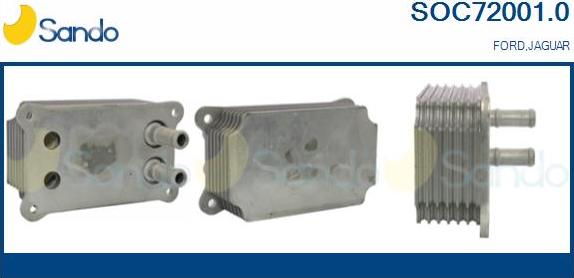 Sando SOC72001.0 - Radiatore olio, Olio motore www.autoricambi360.it