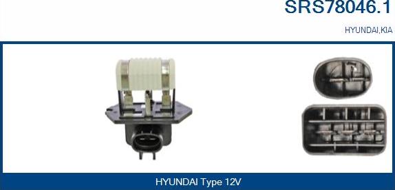 Sando SRS78046.1 - Resistore addizionale, Elettromotore-Ventola radiatore www.autoricambi360.it
