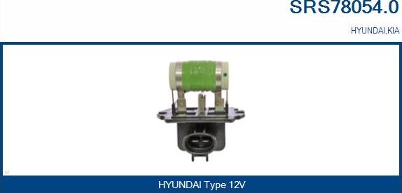 Sando SRS78054.0 - Resistore addizionale, Elettromotore-Ventola radiatore www.autoricambi360.it
