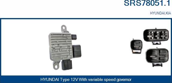 Sando SRS78051.1 - Resistore addizionale, Elettromotore-Ventola radiatore www.autoricambi360.it