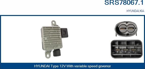 Sando SRS78067.1 - Resistore addizionale, Elettromotore-Ventola radiatore www.autoricambi360.it