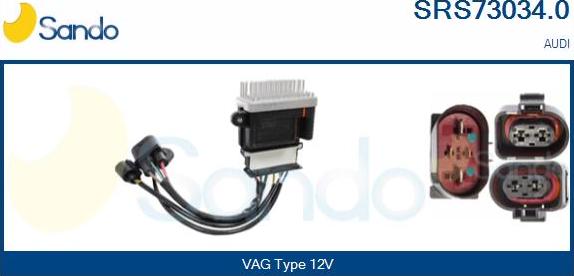 Sando SRS73034.0 - Centralina, Climatizzatore www.autoricambi360.it