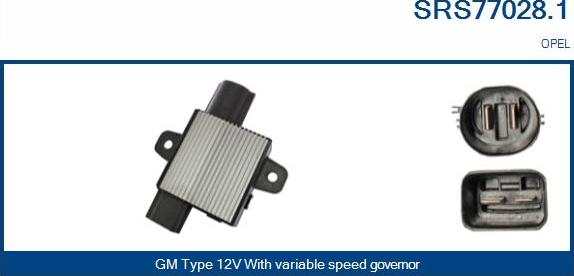 Sando SRS77028.1 - Resistore addizionale, Elettromotore-Ventola radiatore www.autoricambi360.it