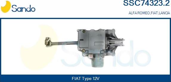 Sando SSC74323.2 - Piantone sterzo www.autoricambi360.it