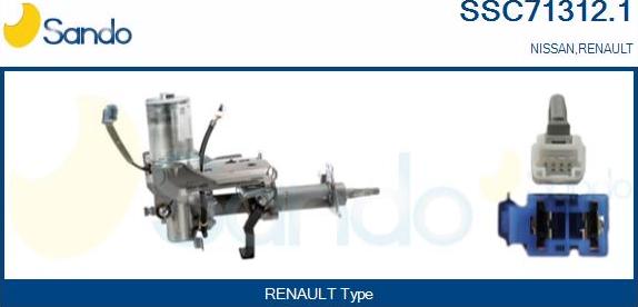 Sando SSC71312.1 - Piantone sterzo www.autoricambi360.it