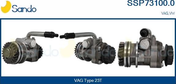 Sando SSP73100.0 - Pompa idraulica, Sterzo www.autoricambi360.it