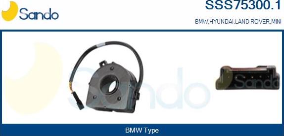 Sando SSS75300.1 - Sensore angolo sterzata www.autoricambi360.it