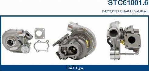 Sando STC61001.6 - Turbocompressore, Sovralimentazione www.autoricambi360.it