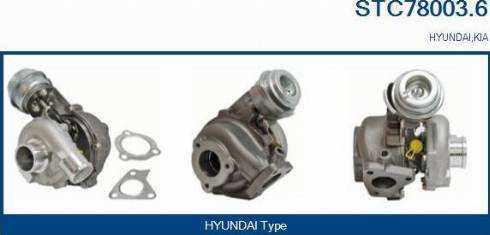 Sando STC78003.6 - Turbocompressore, Sovralimentazione www.autoricambi360.it
