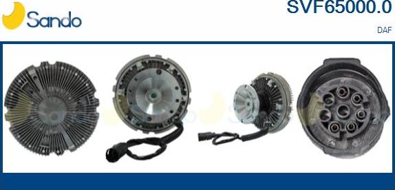 Sando SVF65000.0 - Giunto di collegamento, Ventilatore radiatore www.autoricambi360.it