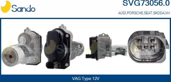 Sando SVG73056.0 - Elettromagnete, Motore d'avviamento www.autoricambi360.it