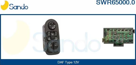 Sando SWR65000.0 - Interruttore, Alzacristallo www.autoricambi360.it