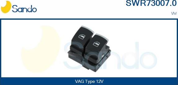 Sando SWR73007.0 - Interruttore, Alzacristallo www.autoricambi360.it