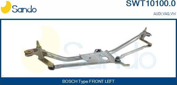 Sando SWT10100.0 - Tiranteria tergicristallo www.autoricambi360.it