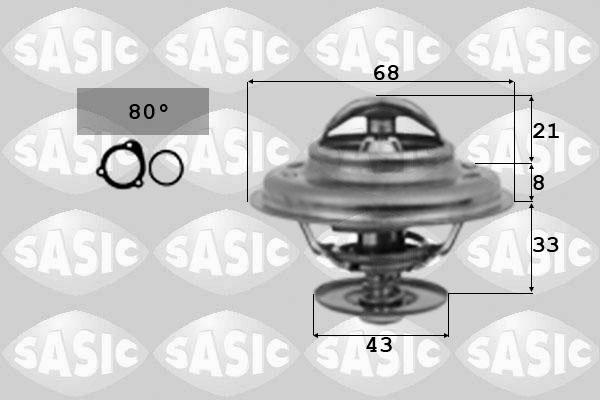 Sasic 9000036 - Termostato, Refrigerante www.autoricambi360.it
