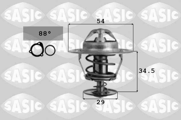 Sasic 9000074 - Termostato, Refrigerante www.autoricambi360.it