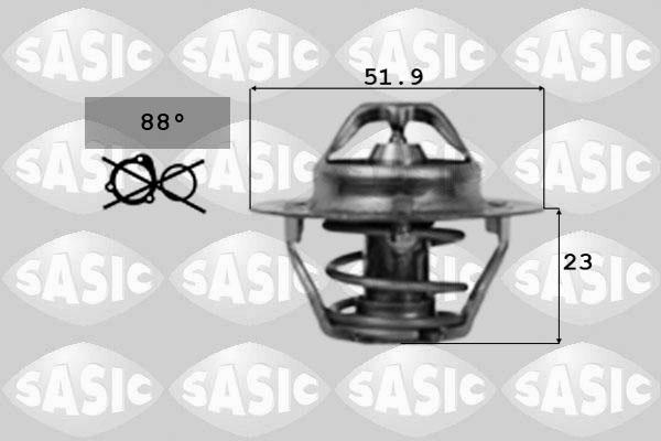 Sasic 9000168 - Termostato, Refrigerante www.autoricambi360.it
