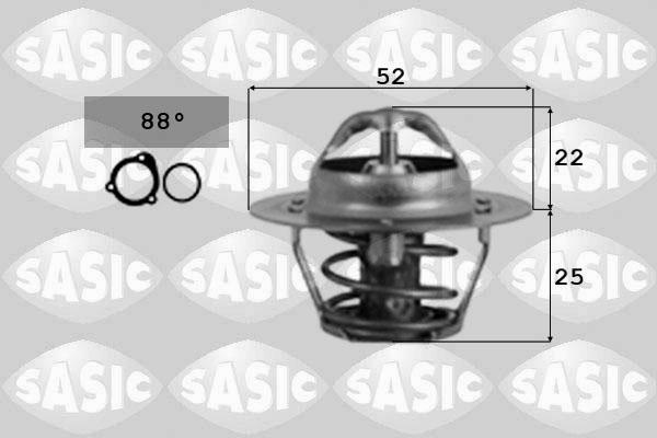 Sasic 9000185 - Termostato, Refrigerante www.autoricambi360.it