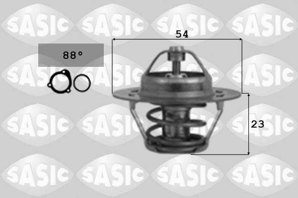 Sasic 9000131 - Termostato, Refrigerante www.autoricambi360.it