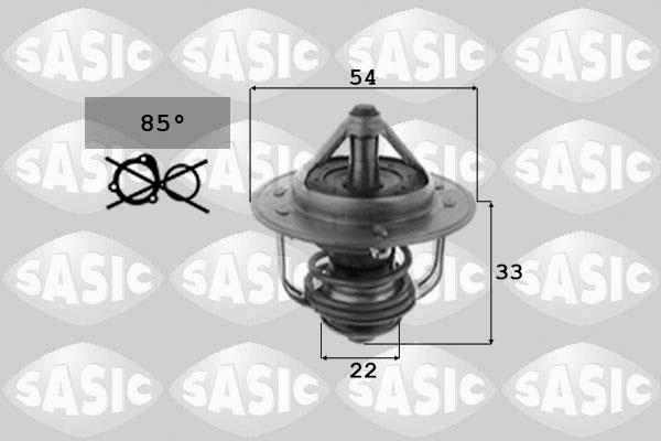 Sasic 9000122 - Termostato, Refrigerante www.autoricambi360.it