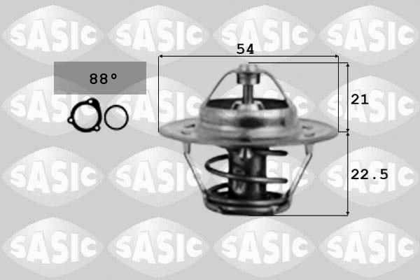 Sasic 9000391 - Termostato, Refrigerante www.autoricambi360.it